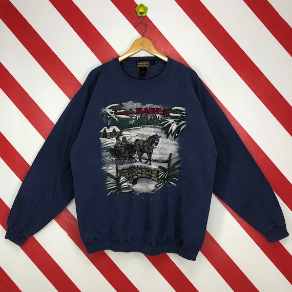 Vintage 90s Eddie Bauer Sweatshirt Eddie Bauer Cre