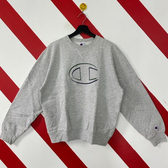 Vintage 90s Champion Sweatshirt Champion Crewneck Champion Sweater