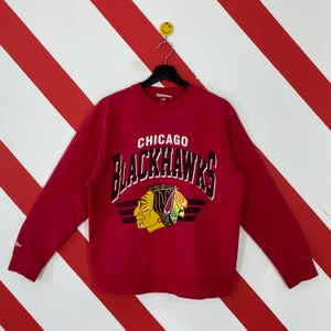 Chicago Blackhawks Hoodie Mens Medium Black Long Sleeve NHL Hockey Majestic