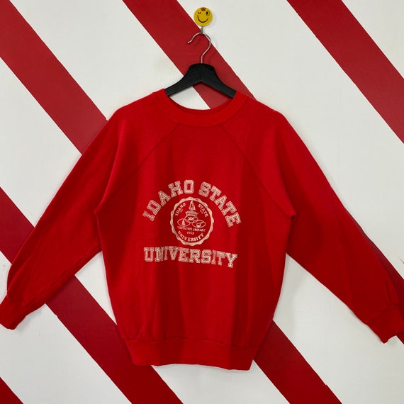 Vintage 90s Idaho State University Sweatshirt Idaho Crewneck - Etsy