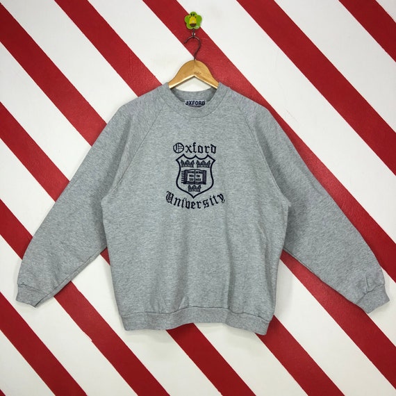 Vintage 90s Oxford University Sweatshirt Oxford Cr