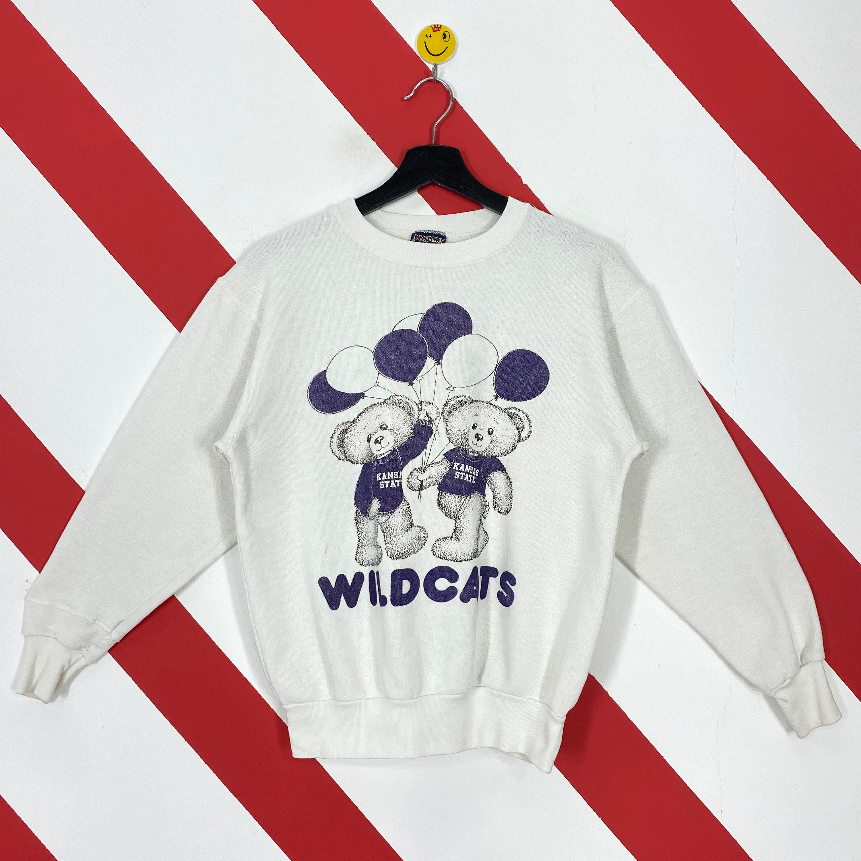 Vintage 90s Kansas State Wildcats Sweatshirt Kansas State Crewneck