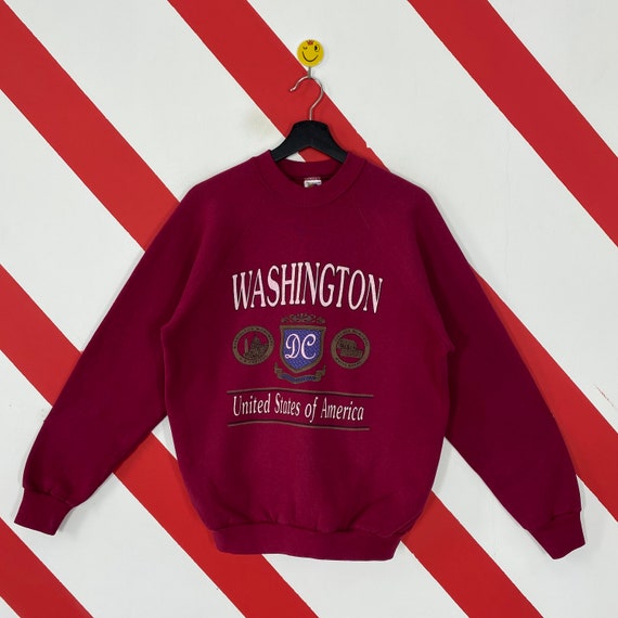 Vintage 90s Washington DC Sweatshirt Washington C… - image 1