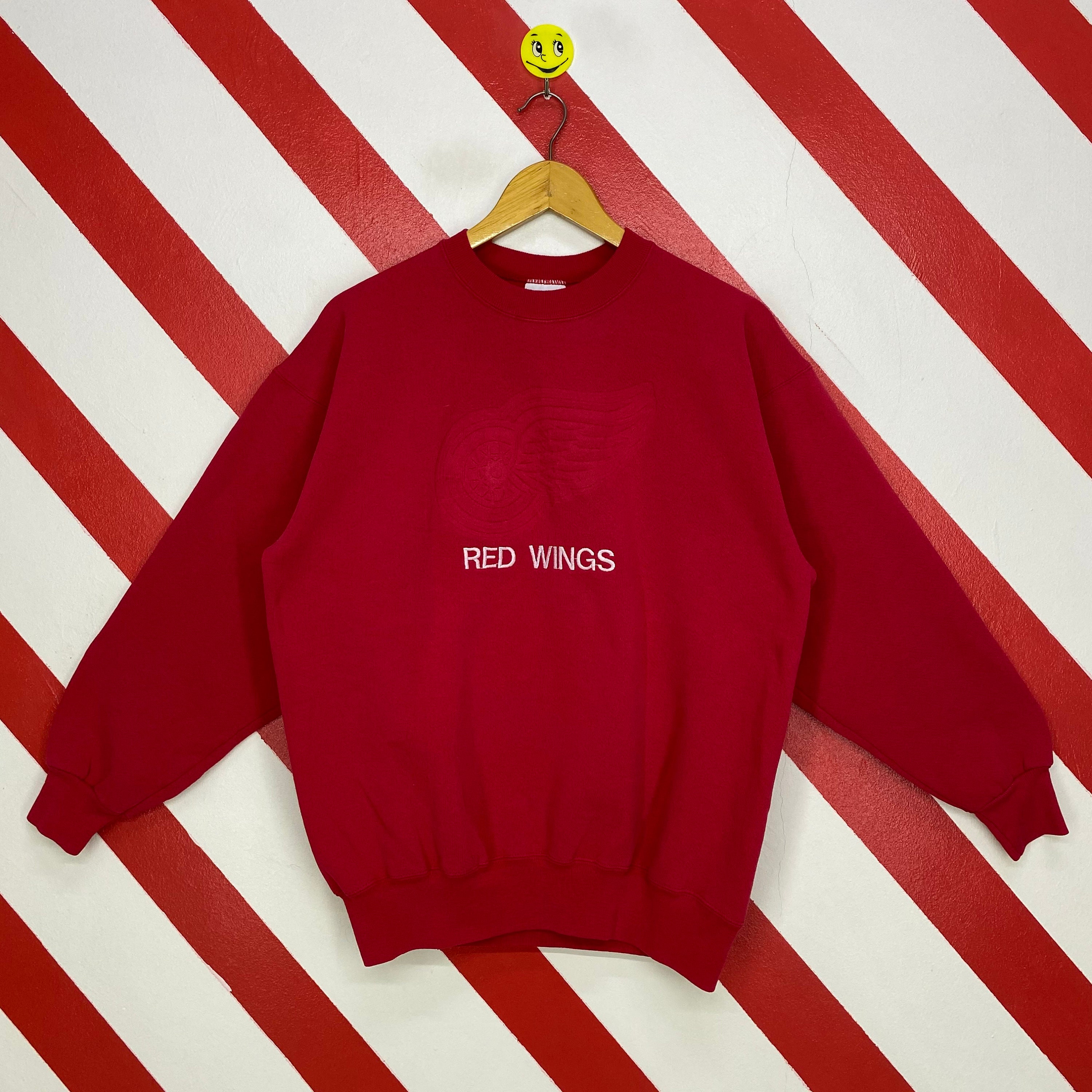 red wings crewneck