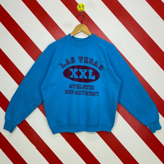 Vintage 90s Las Vegas Sweatshirt Las Vegas Crewnec