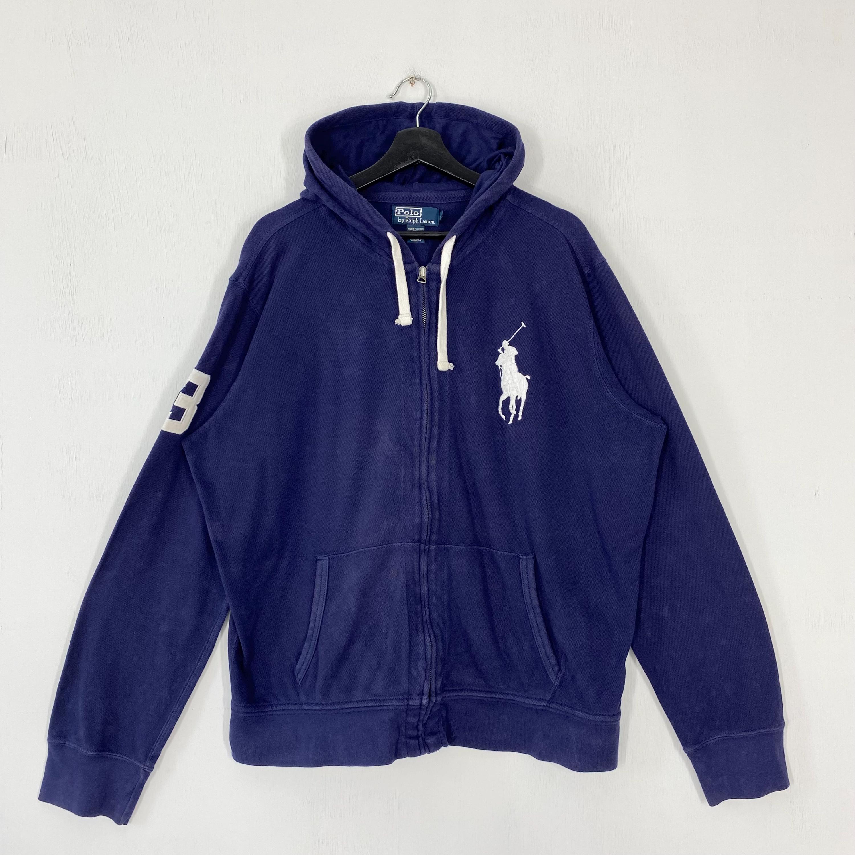Vintage 90s Polo Ralph Lauren Hoodie Sweatshirt Polo Ralph Lauren