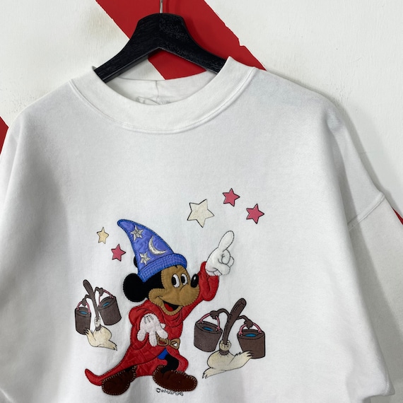 Vintage 90s Mickey Mouse Sweatshirt Minnie Mouse … - image 2