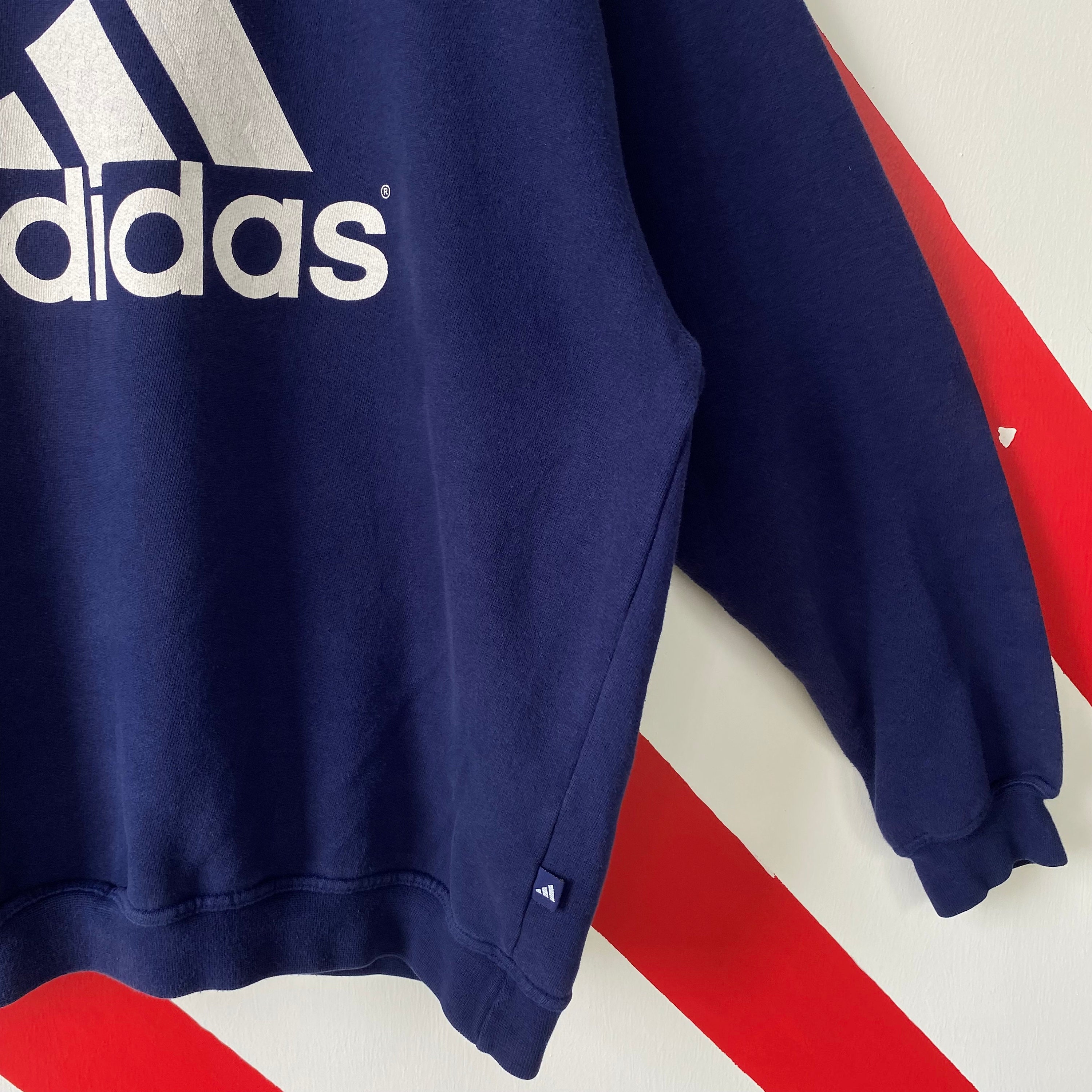adidas sweater navy blue