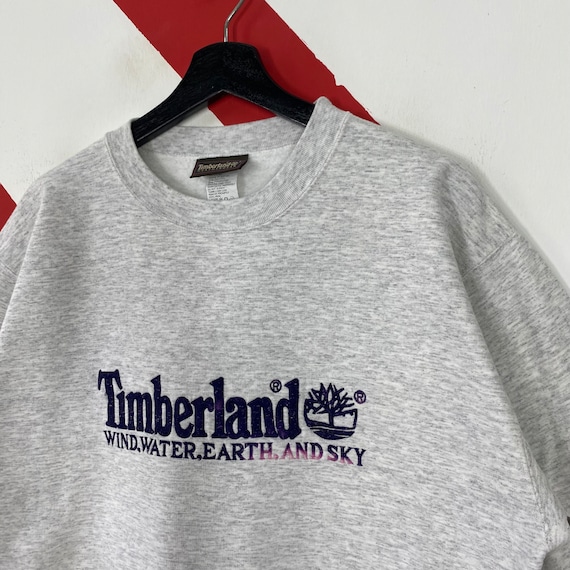 Vintage 90s Timberland Sweatshirt Timberland Crew… - image 2