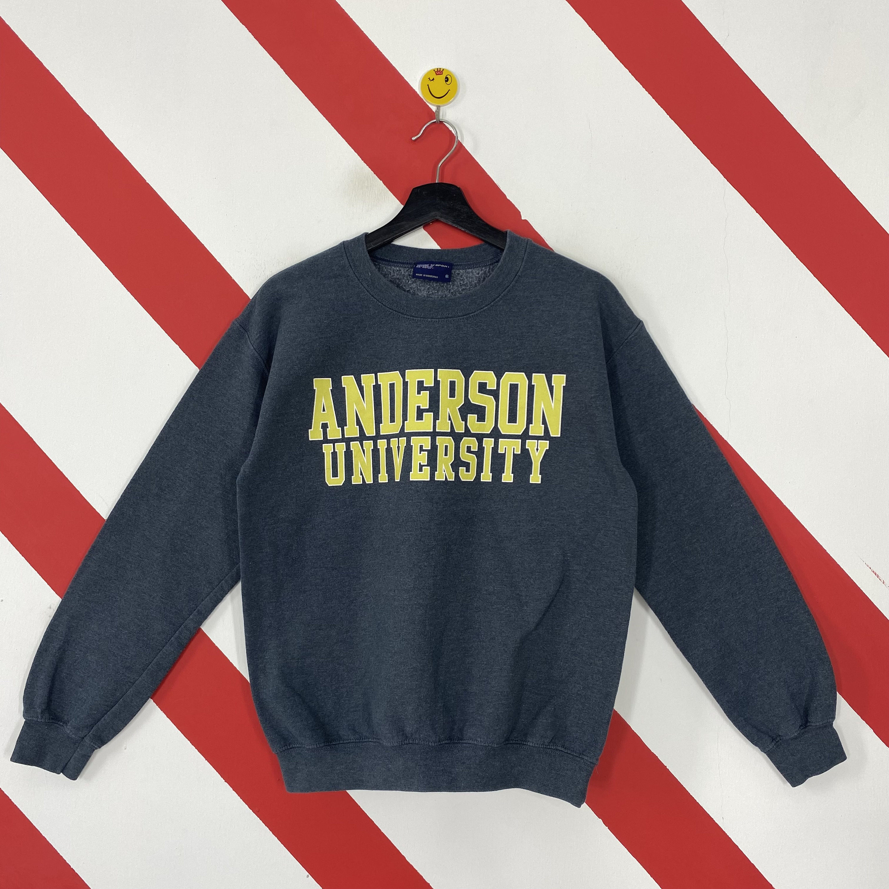 Jw anderson university hot sale hoodie
