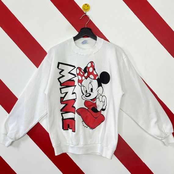 White mickey cheap mouse sweatshirt
