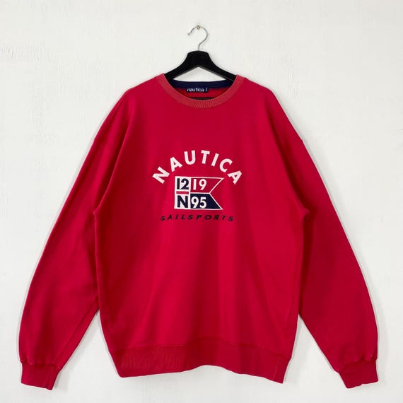 Vintage 90s Nautica Sweatshirt Nautica Crewneck Nautica Sweater