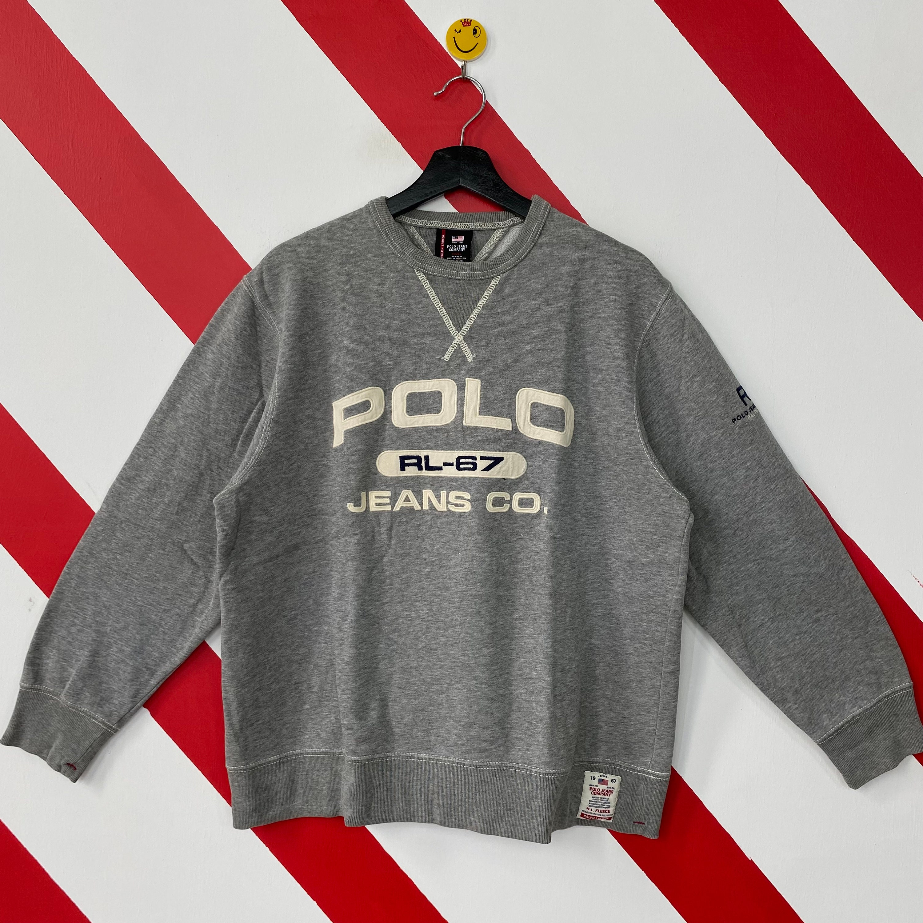 Vintage Polo Ralph Lauren Sweatshirt Polo Ralph Lauren - Etsy Finland