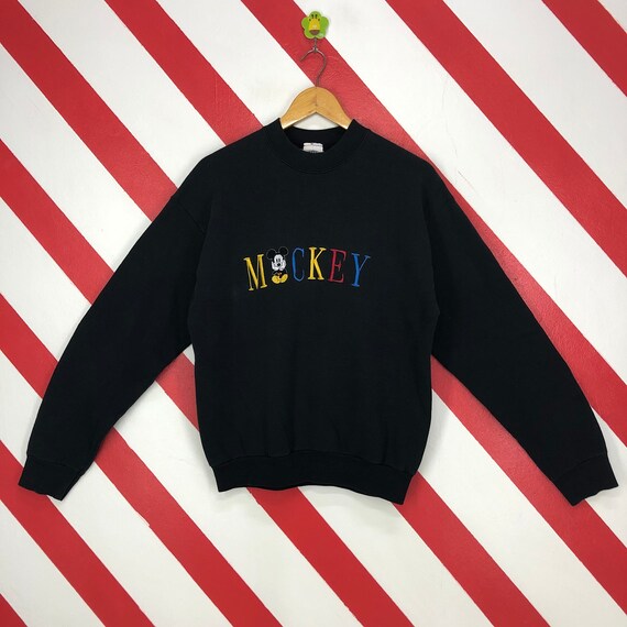 Vintage 90s Mickey Mouse Sweatshirt Crewneck Disne