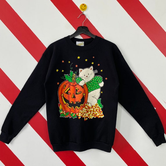 Vintage 90s Halloween Sweatshirt 