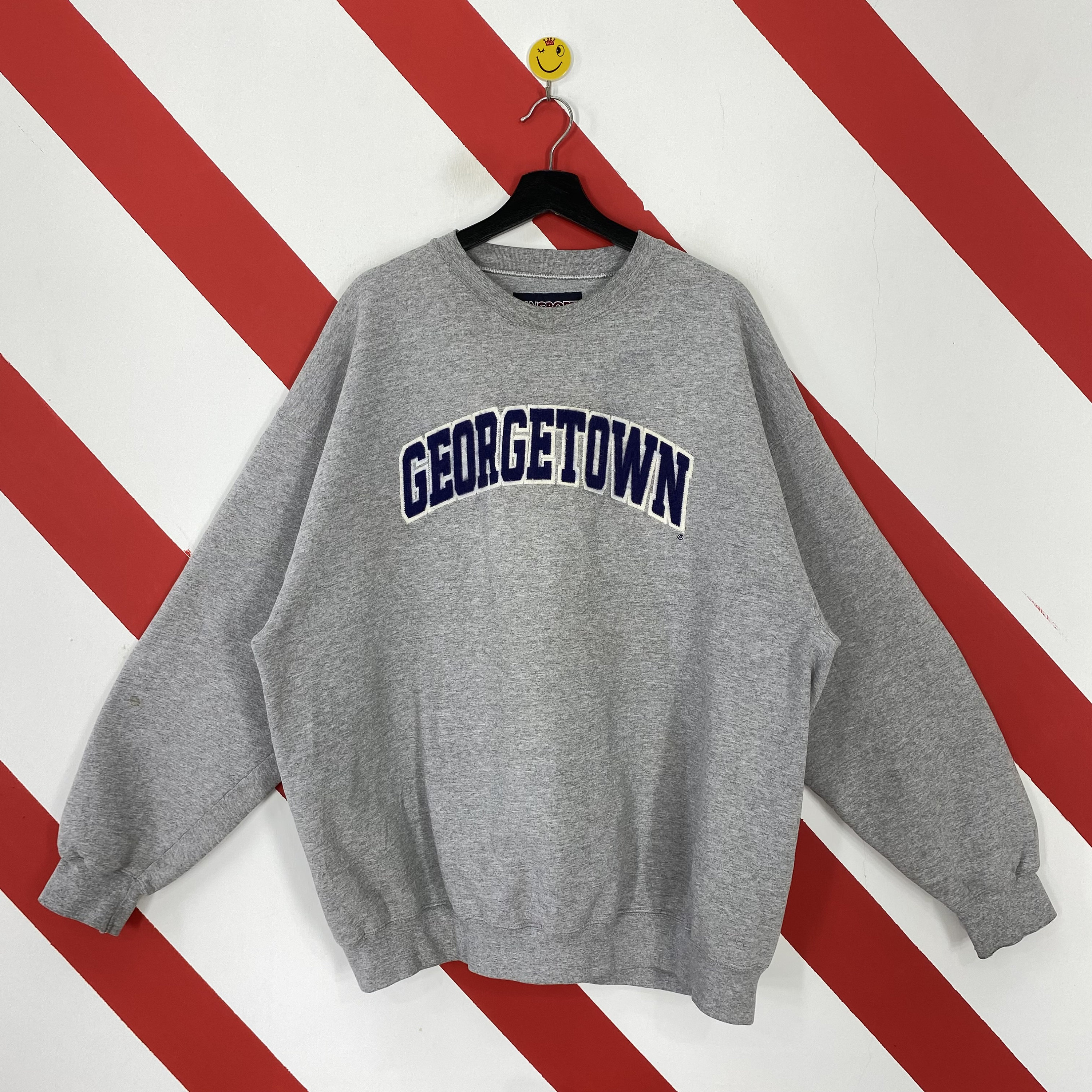 Vintage 90's Georgetown Basketball and still going Crewneck Sweatshirt