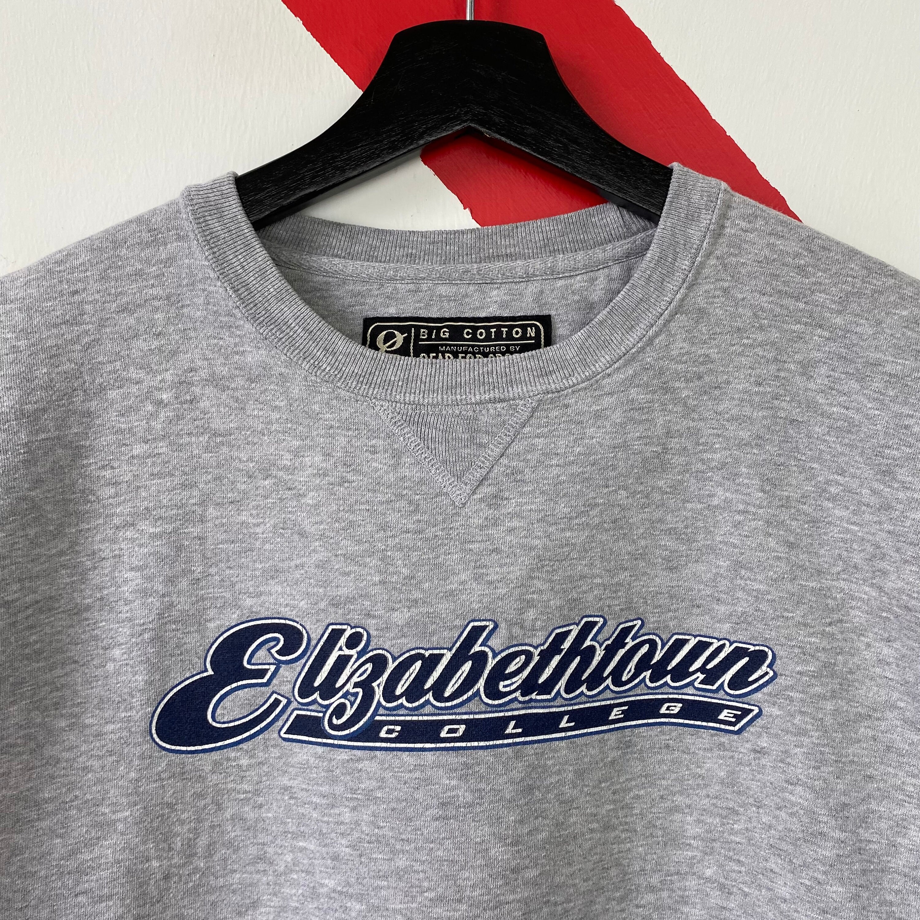 Vintage Elizabethtown College Logo Crewneck Sweatshirt Sz L – F As In Frank  Vintage