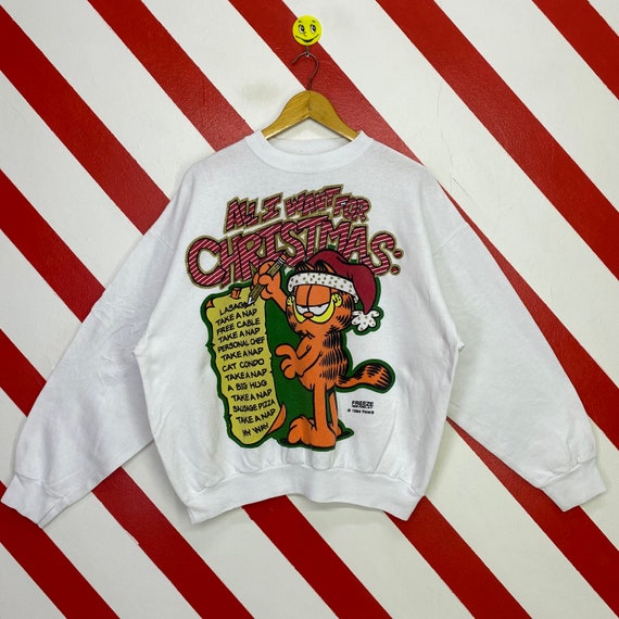 vintage garfield sweatshirt