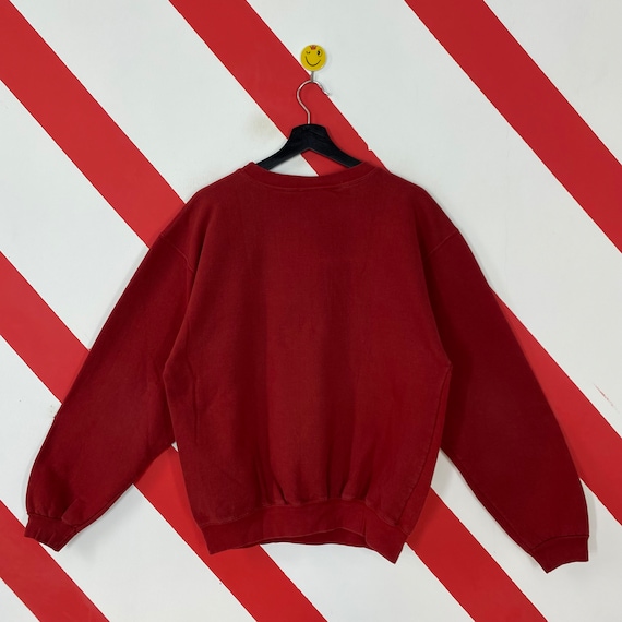 Red timberland sweatshirt sales