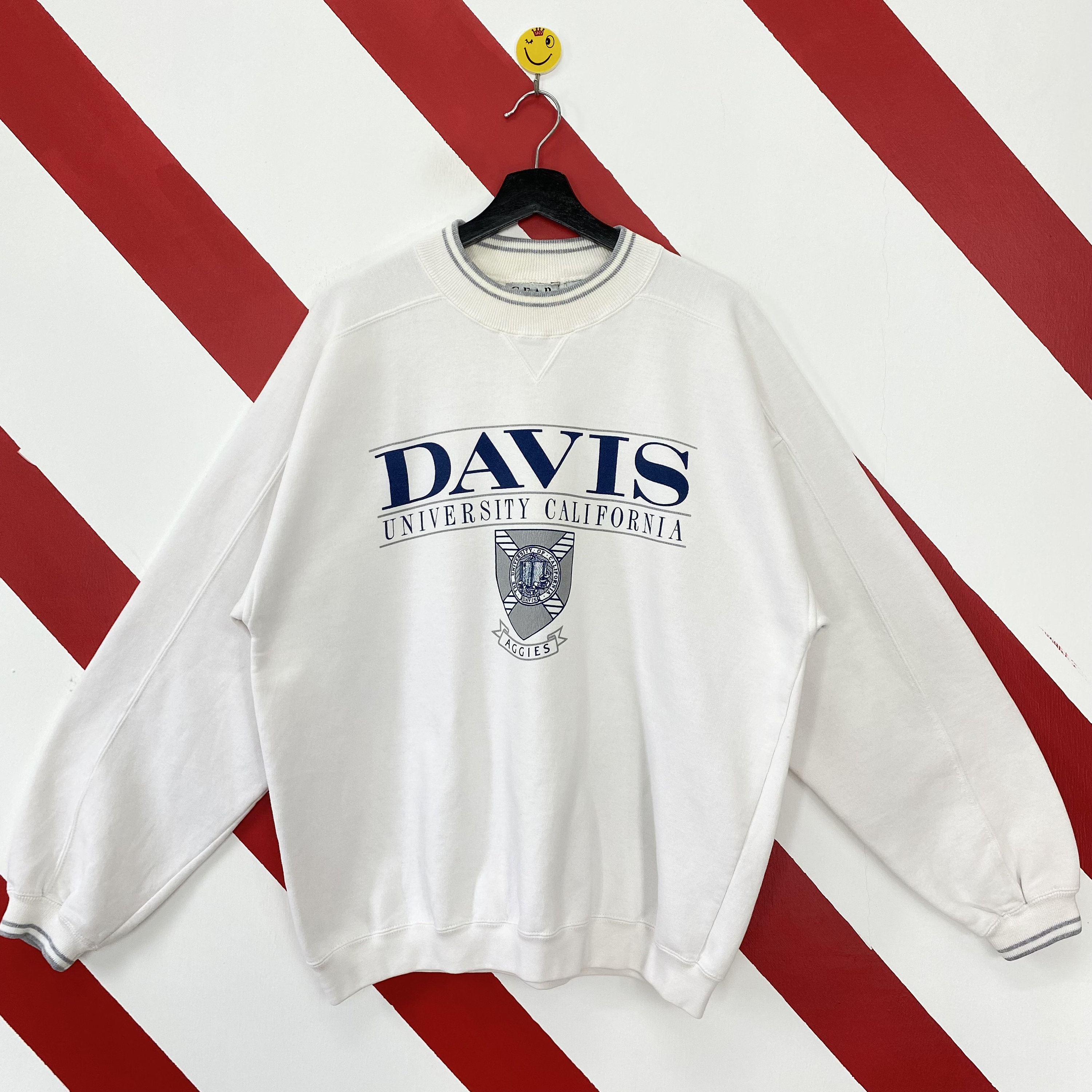 90s Aggies Puff Edition Sweatshirt Navy Blue / Hoodie / Unisex 3XL