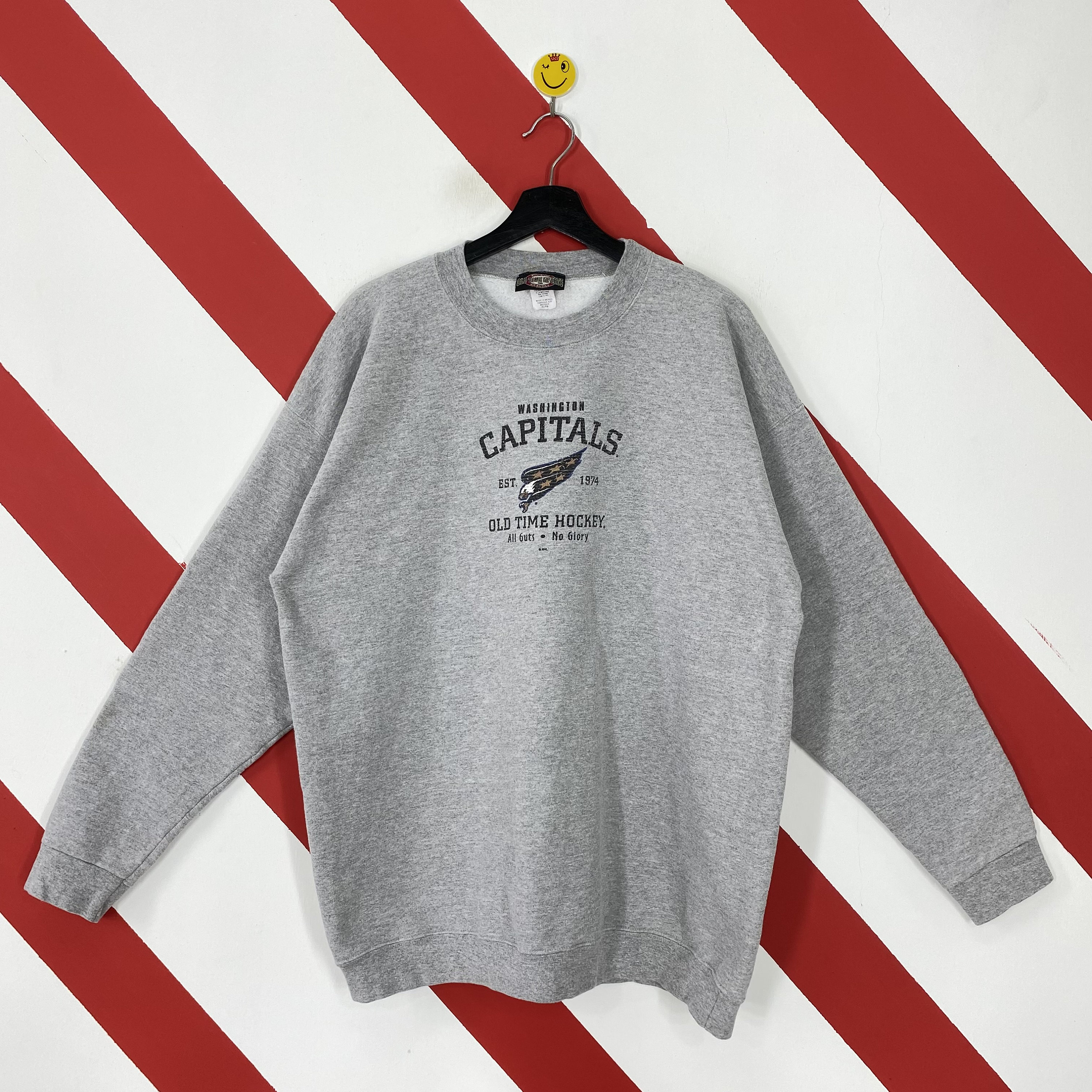 Hottertees Vintage National Washington Capitals Sweatshirt