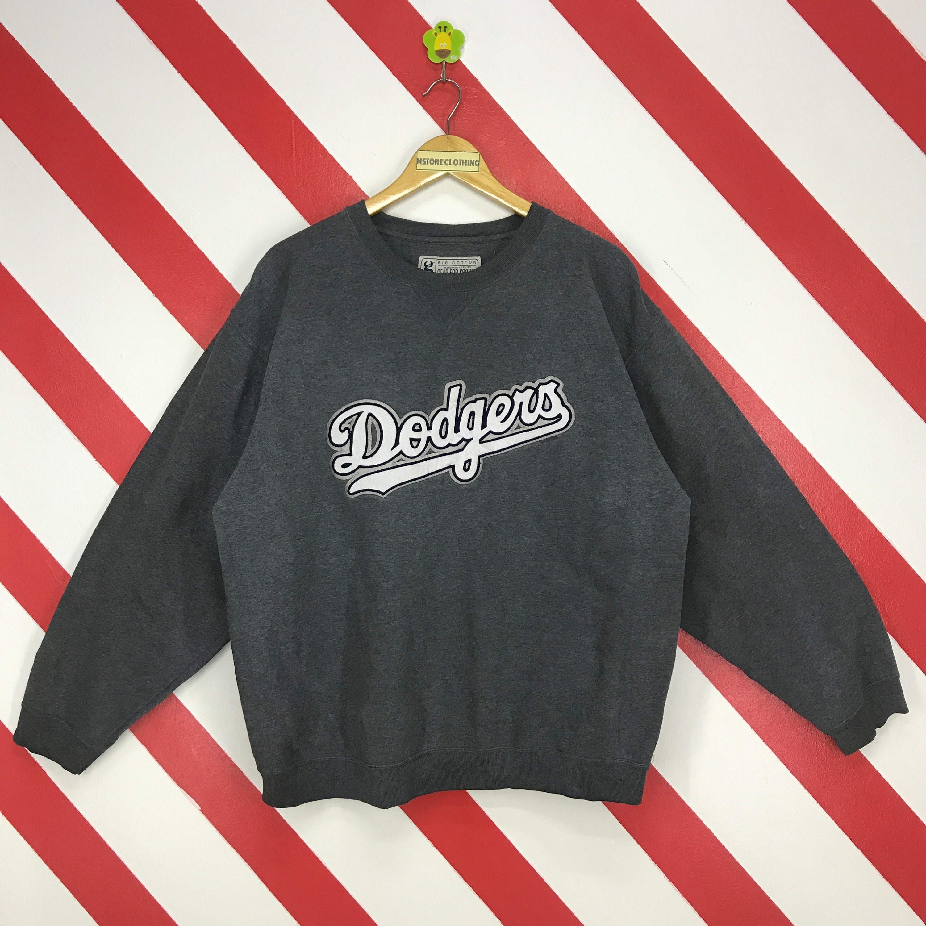 Vintage Los Angeles Dodgers Sweatshirt LA Dodgers Crewneck Etsy