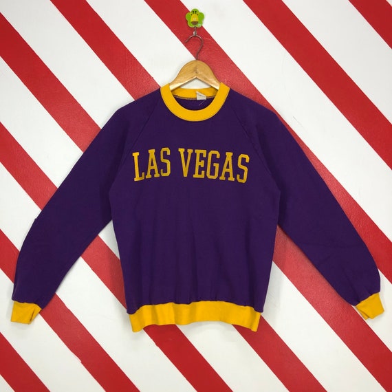 Vintage 90s Las Vegas Sweatshirt Las Vegas Crewnec