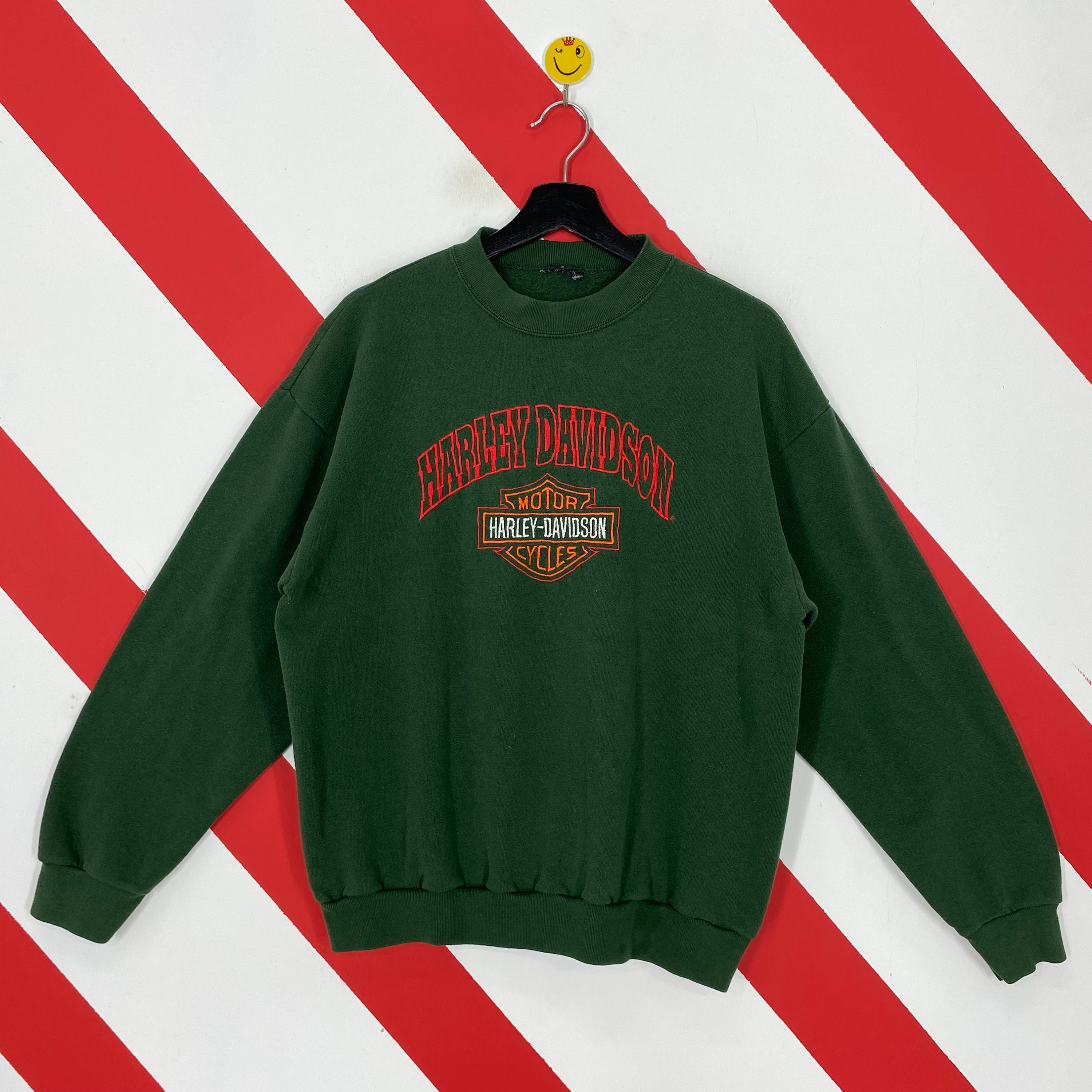 Vintage 90s Harley Davidson Sweatshirt Harley Davidson - Etsy UK