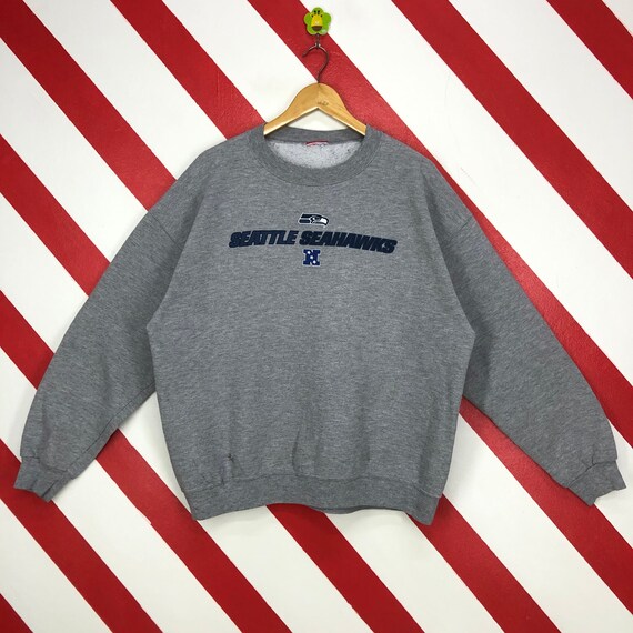 Vintage 90s Seattle Seahawks Sweatshirt Crewneck S