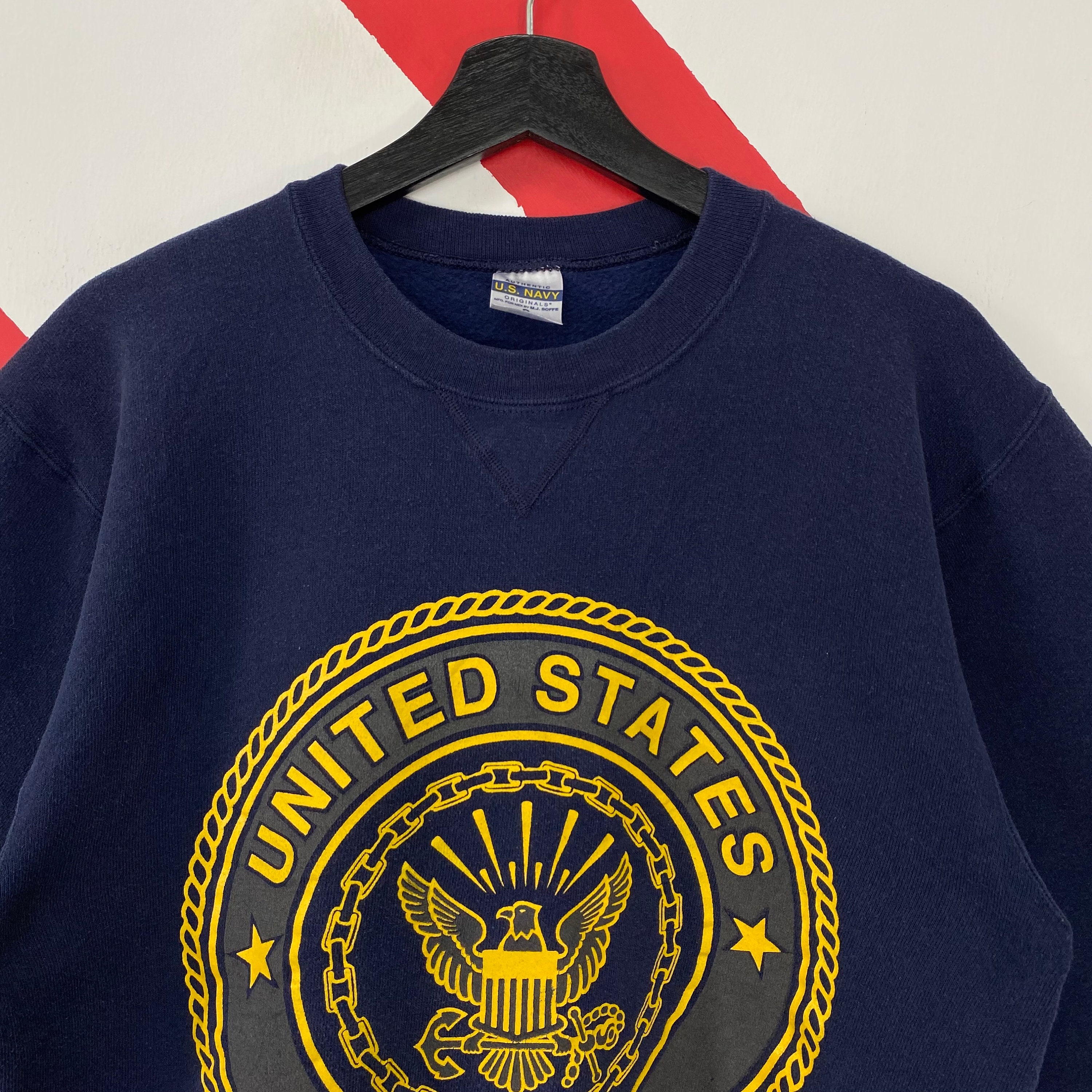 Vintage US Navy Sweatshirt US Navy Crewneck United State Navy - Etsy