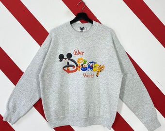 Vintage 90s Mickey Mouse Sweatshirt Mickey Crewneck Disney - Etsy 日本