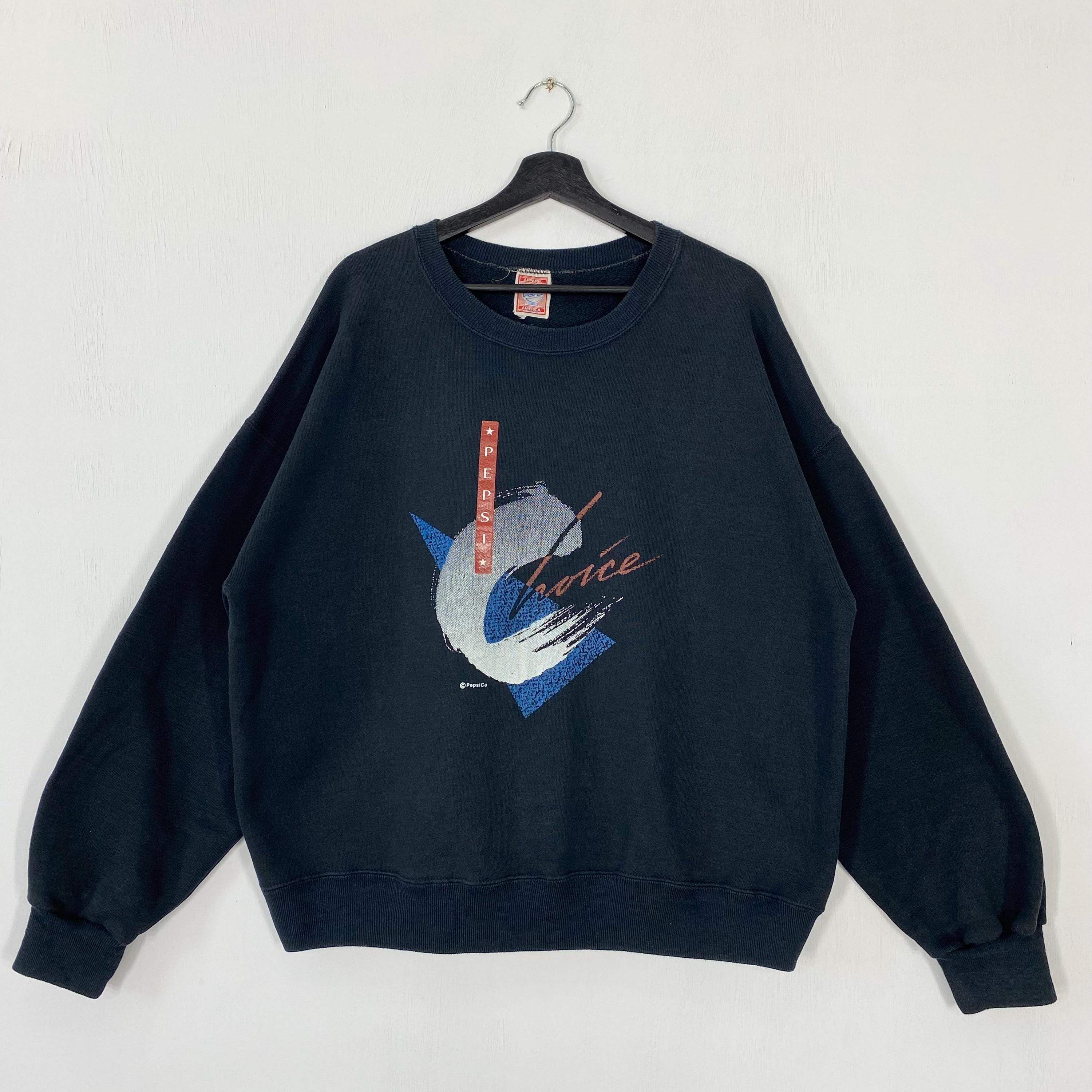 Pepsi Sweatshirt Vintage - Etsy Pepsi Sweatshirt Vintage - Etsy