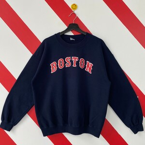 vintage red sox crewneck