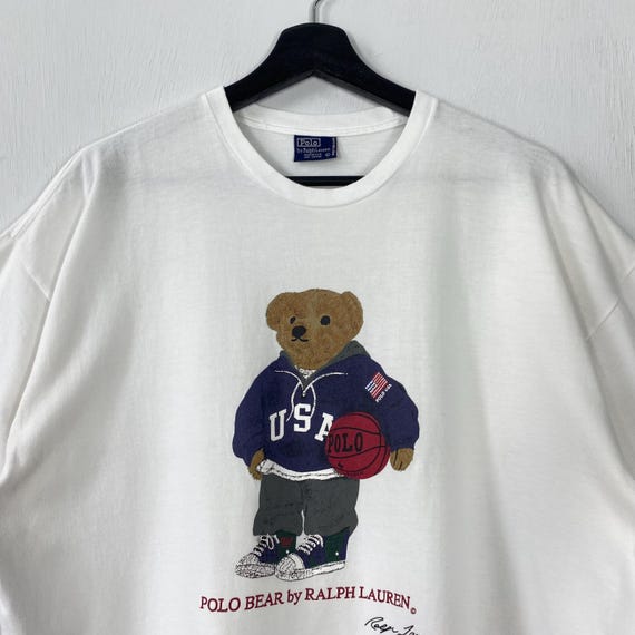 ヴィンテージ 90年代 ポロ ラルフローレン Tシャツ ポロベア シングル