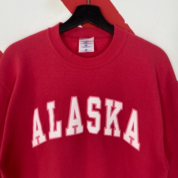 Vintage Alaska Sweatshirt Alaska Crewneck Alaska … - image 3