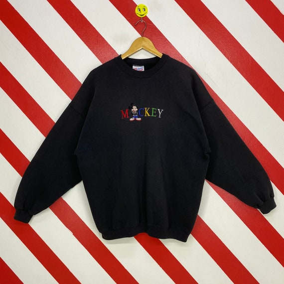 Vintage 90s Mickey Mouse Sweatshirt Crewneck Disne