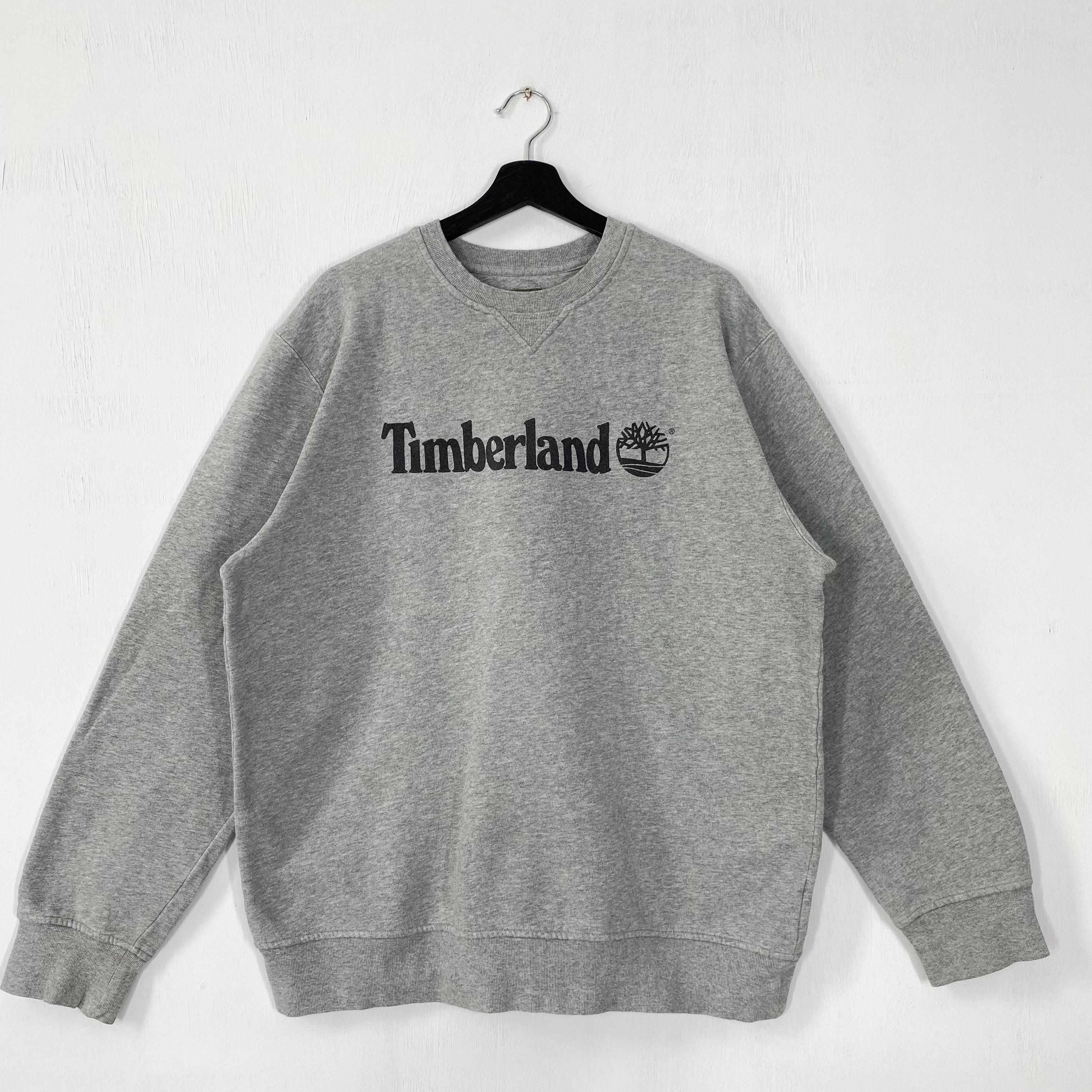 神奈備様【90-00s】Timberland スウェット 刺繍ロゴ Y2K Vintage 90s Timberland Sweatshirt Timberland Crewneck