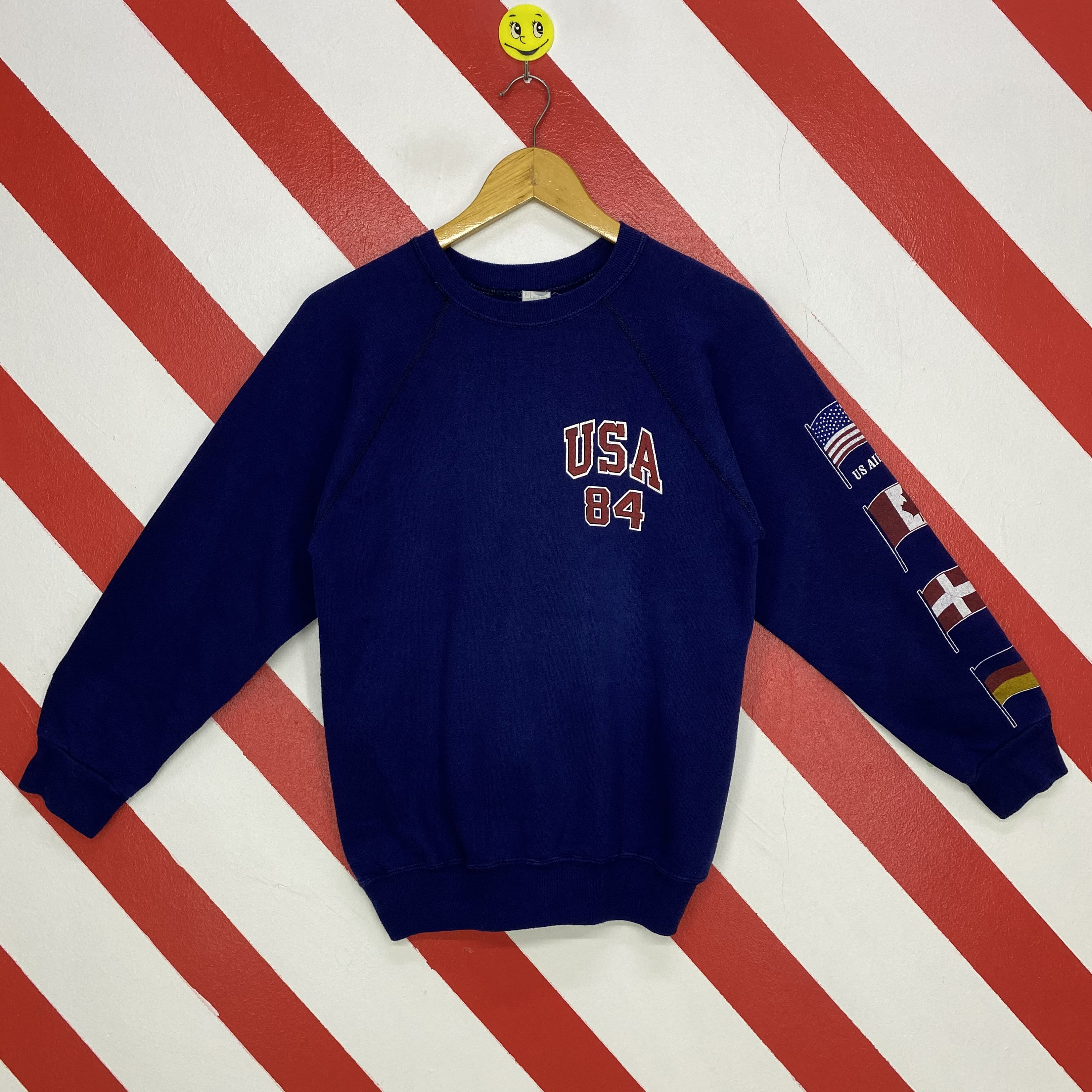 Vintage 80s Air Force Sweatshirt Air Force Crewneck Air Force | Etsy