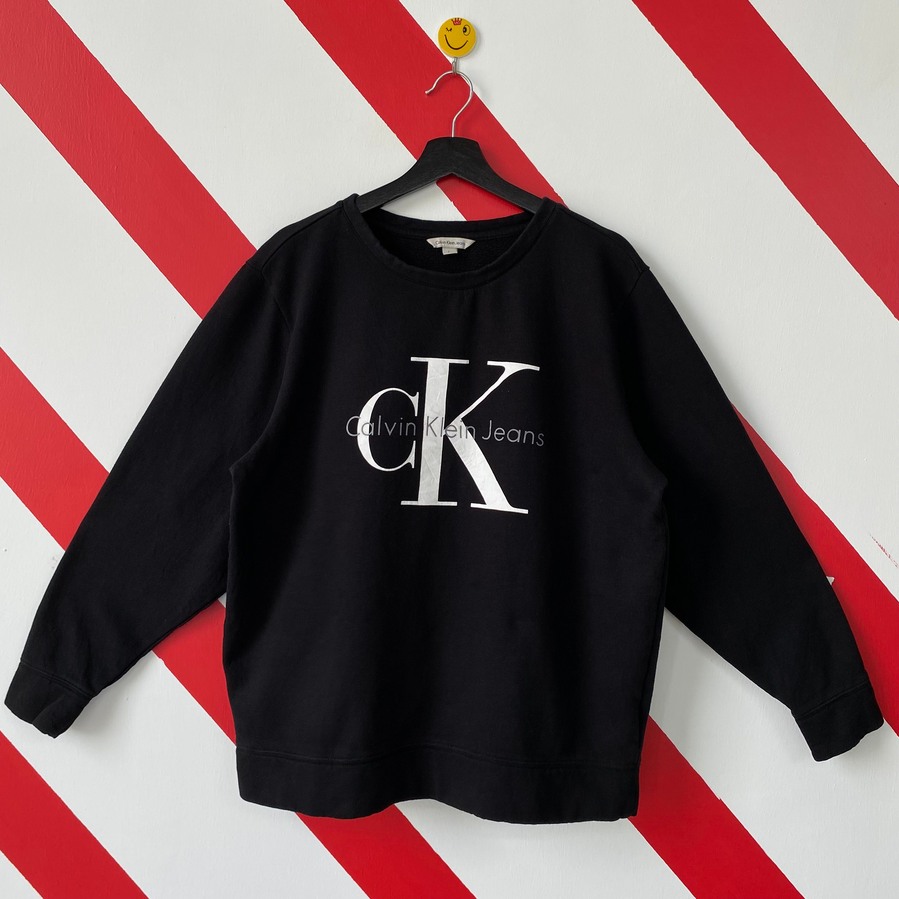kortademigheid Afkeer waarde Vintage Calvin Klein Sweatshirt Calvin Klein Crewneck Calvin - Etsy
