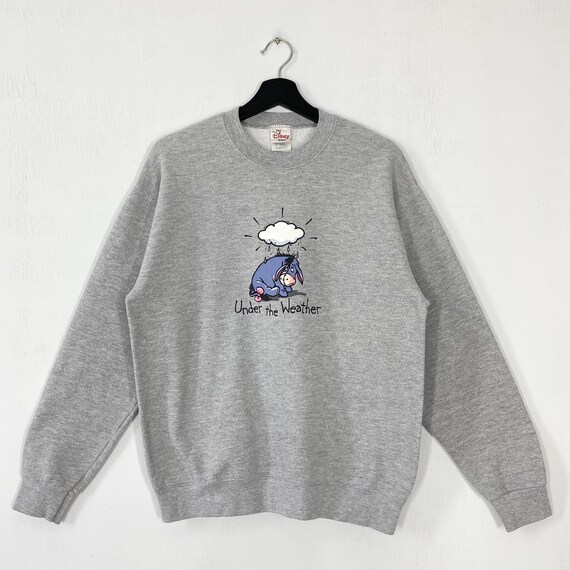 Vintage 90s Eeyore Sweatshirt Eeyore Crewneck Eeyore Kanga Sweater