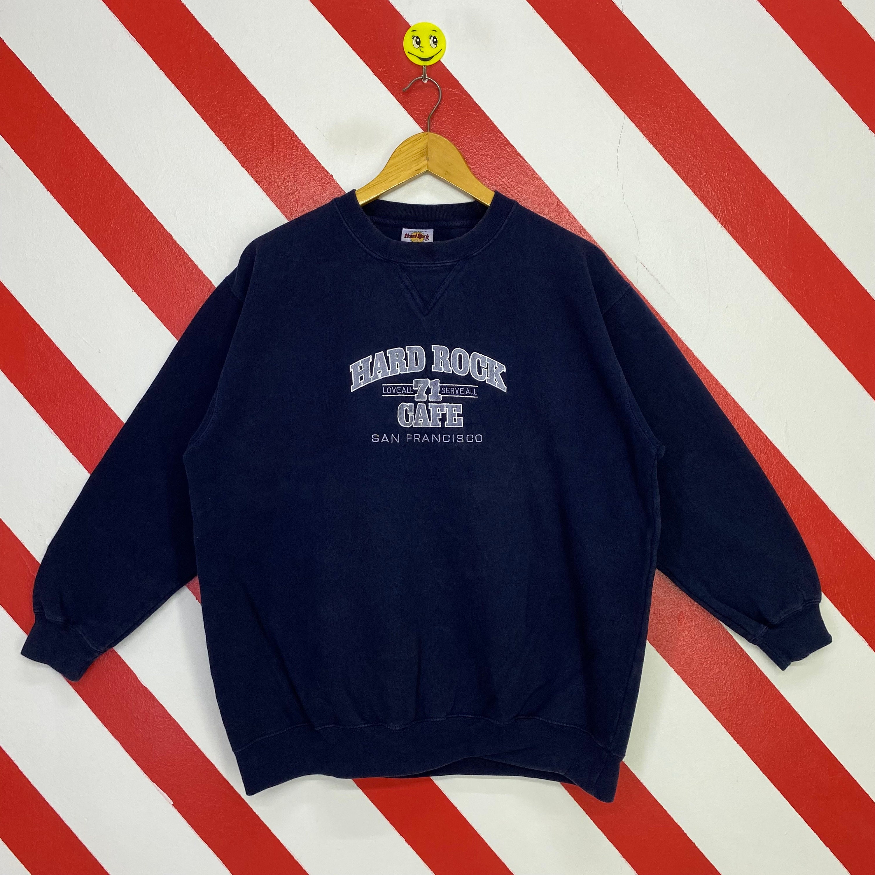 Vintage 90s Hard Rock Cafe Sweatshirt Hard Rock Cafe Crewneck | Etsy