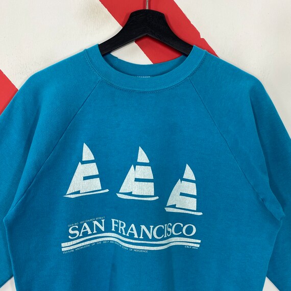 Vintage 80s San Francisco Sweatshirt San Francisc… - image 3
