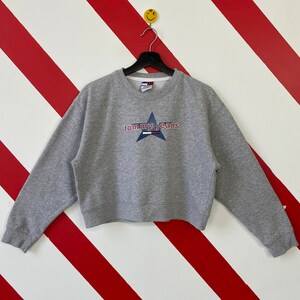 Sweat crop top tommy hilfiger sale