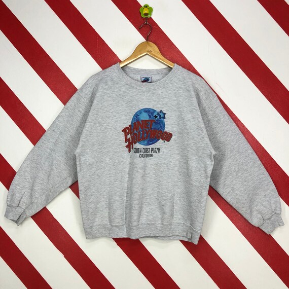 Vintage 90s Planet Hollywood Sweatshirt Planet Hol