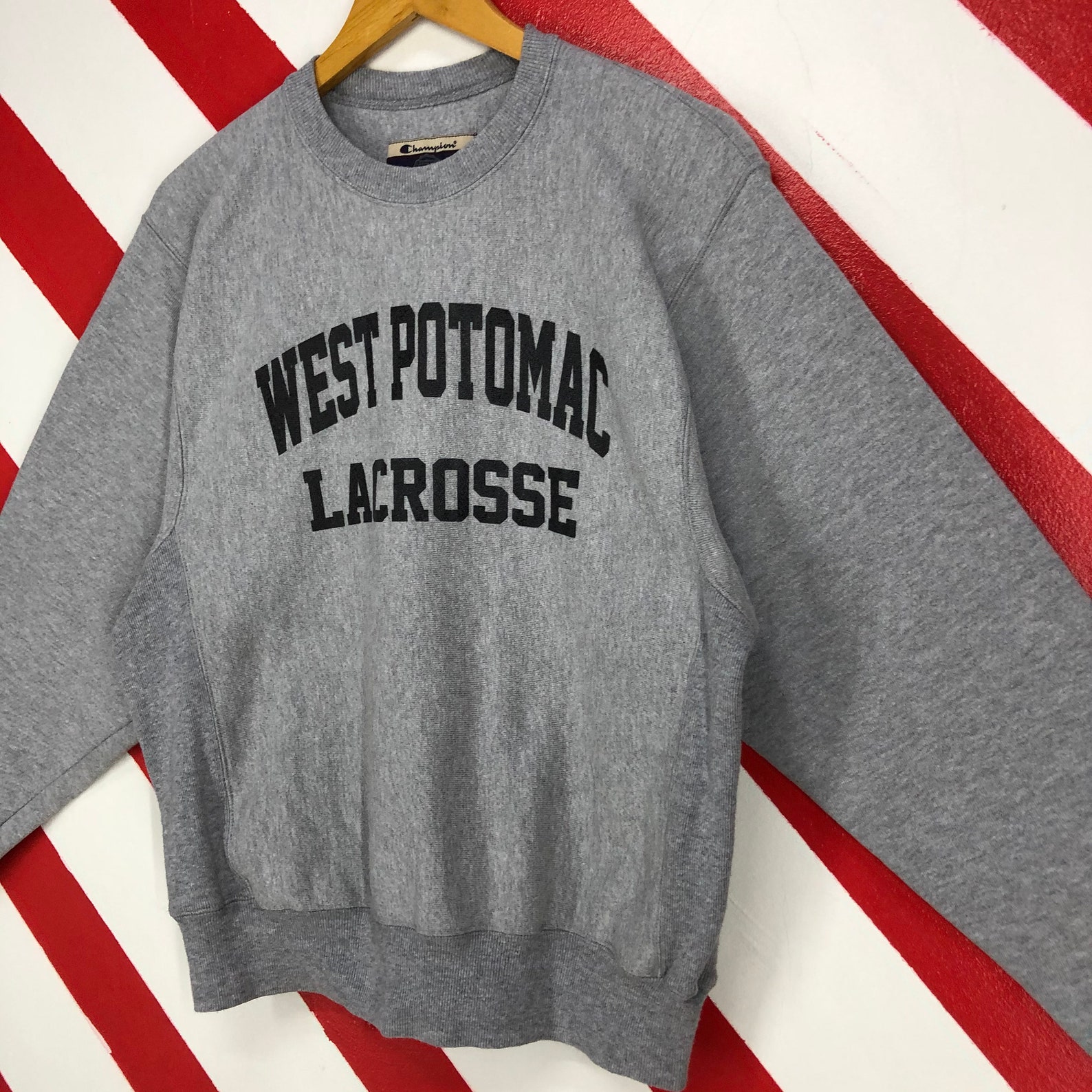 Vintage Champion Sweatshirt Crewneck Champion Lacrosse Sweater | Etsy