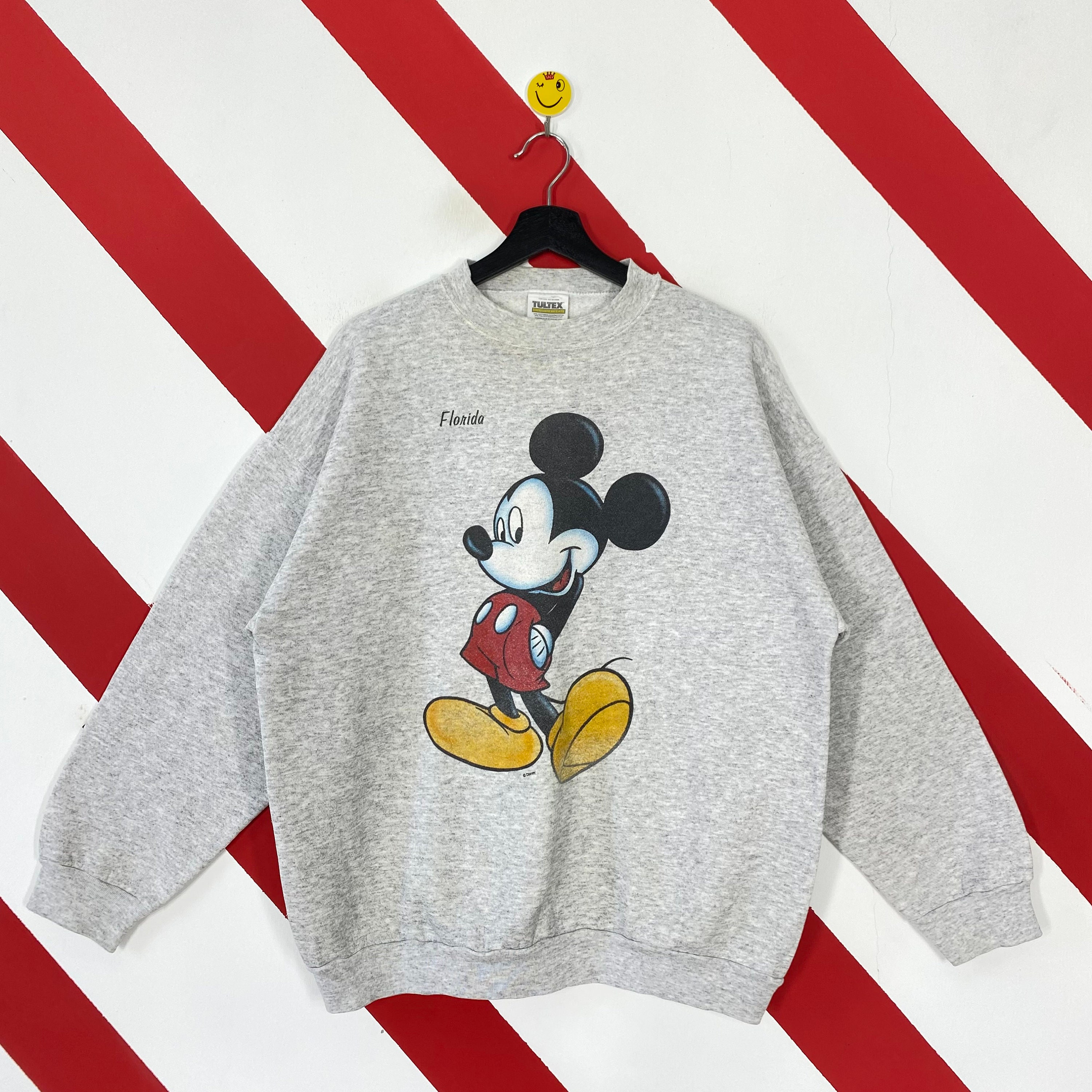 90s Mickey Crewneck Etsy