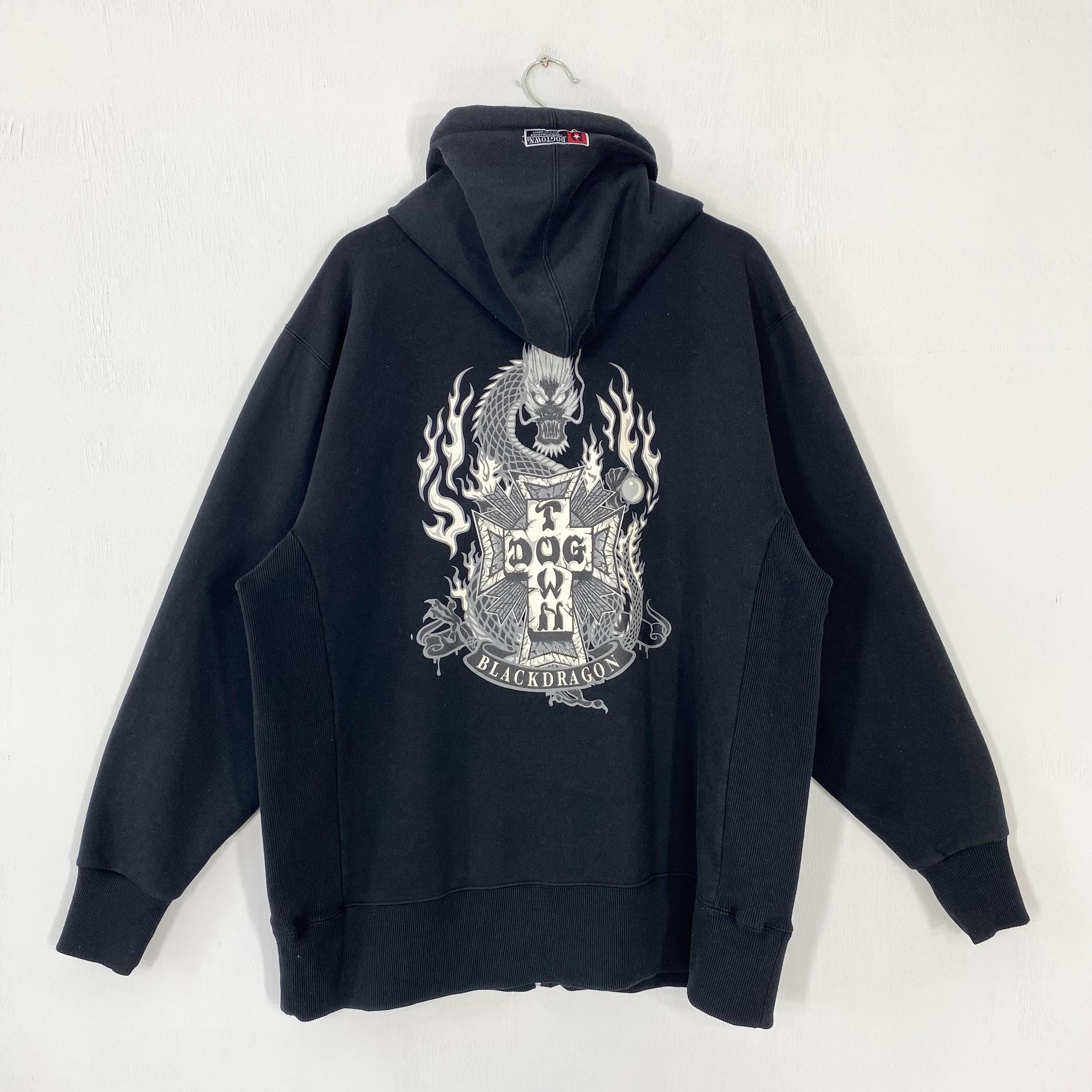 DOG TOWN BLACK DRAGON スカジャン X-LARGE Vintage Dog Town Black Dragon Sukajan Souvenir Jacket | eBay
