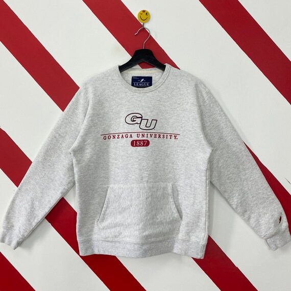 Vintage Gonzaga University Sweatshirt Gonzaga Crewneck Gonzaga