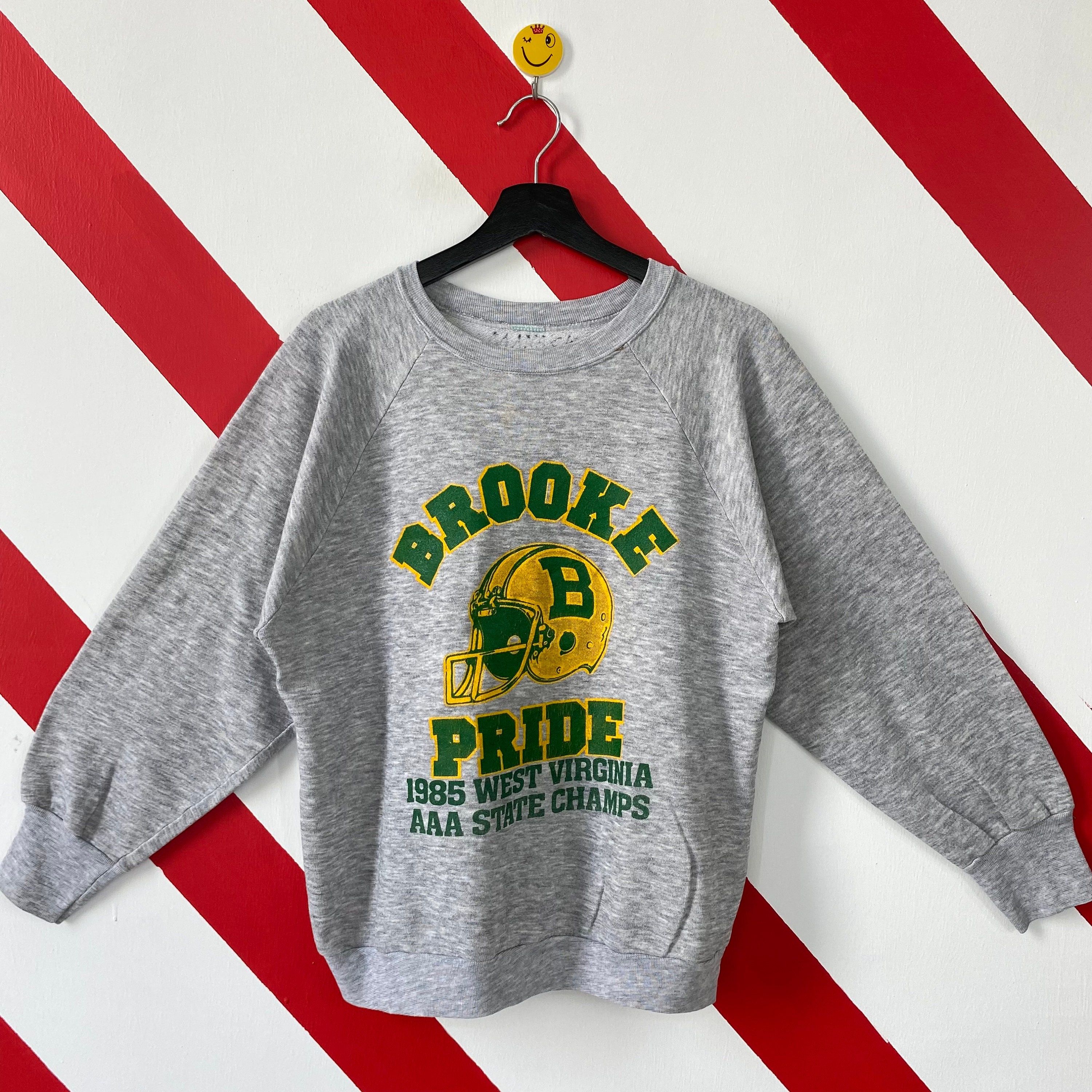 Vintage 80s Brooke High School Sweatshirt Brooke Bruins Etsy