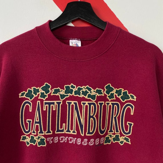 Vintage 90s Gatlinburg Sweatshirt Gatlinburg Crew… - image 3